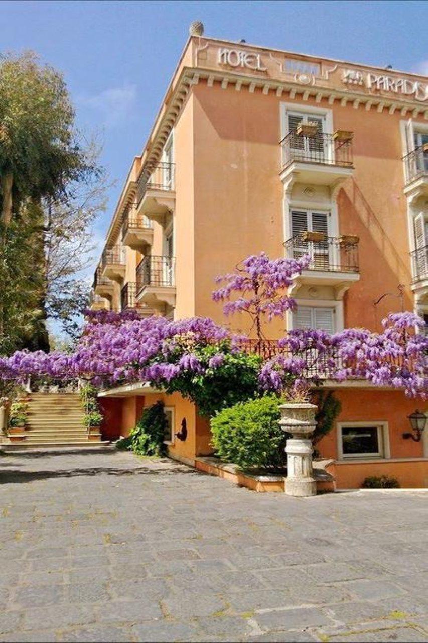 Hotel Villa Paradiso Dell'Etna ซานโจวานี ลาปุนตา ภายนอก รูปภาพ
